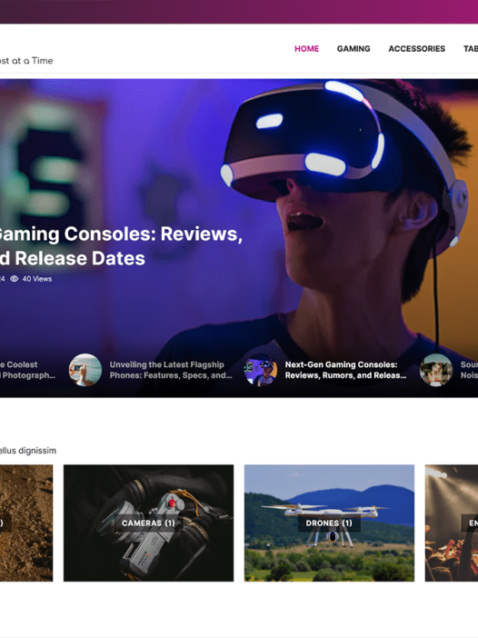 Zenith Blog WordPress 主题