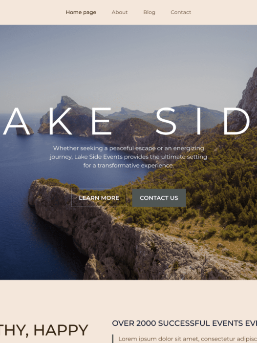 Lakeside Blogger WordPress 主题