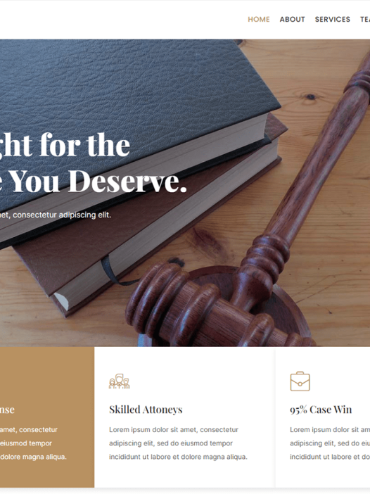 Kortez Lawyer WordPress 主题