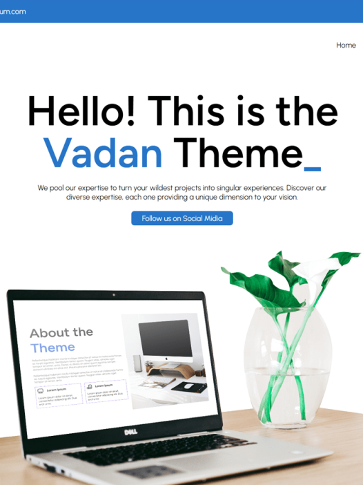 Vadan WordPress 主题