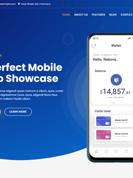 Bosa Mobile App WordPress 主题