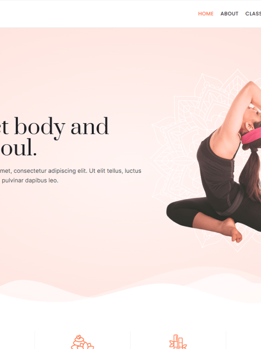 Kortez Yoga WordPress 主题
