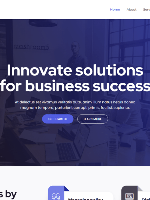 Marsh Business WordPress 主题