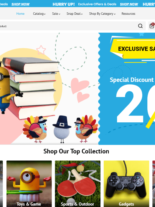 Baby Toys Store WordPress 主题