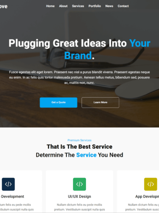 AgencyGrove WordPress 主题