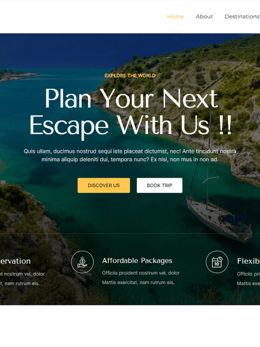Marsh Travel WordPress 主题