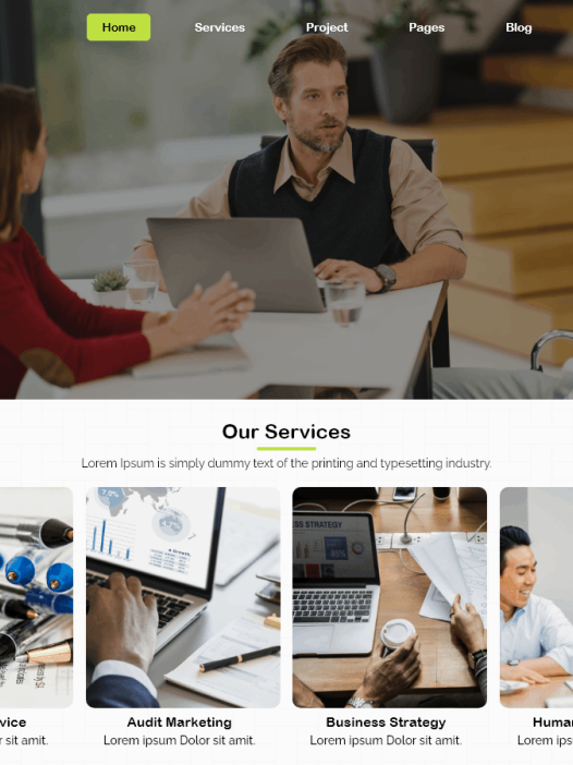 Consulting Blocks WordPress 主题