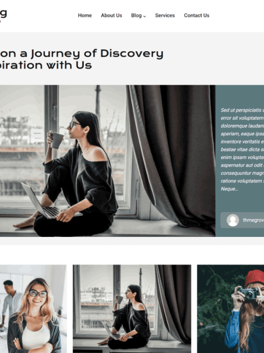 AuraBlog WordPress 主题