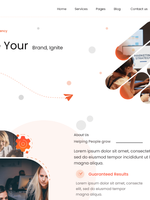 Online Startup Business WordPress 主题