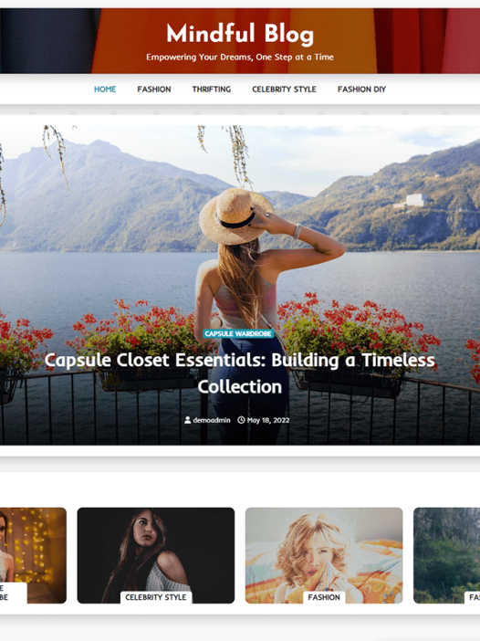 Mindful Blog WordPress 主题