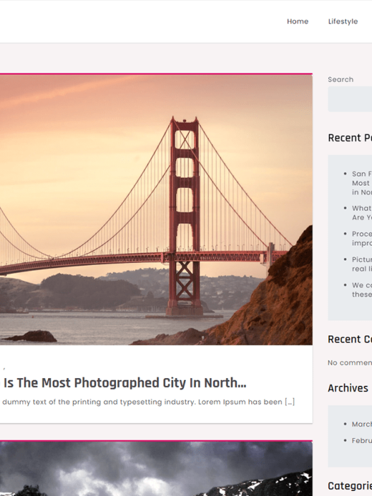 Cute Blog WordPress 主题