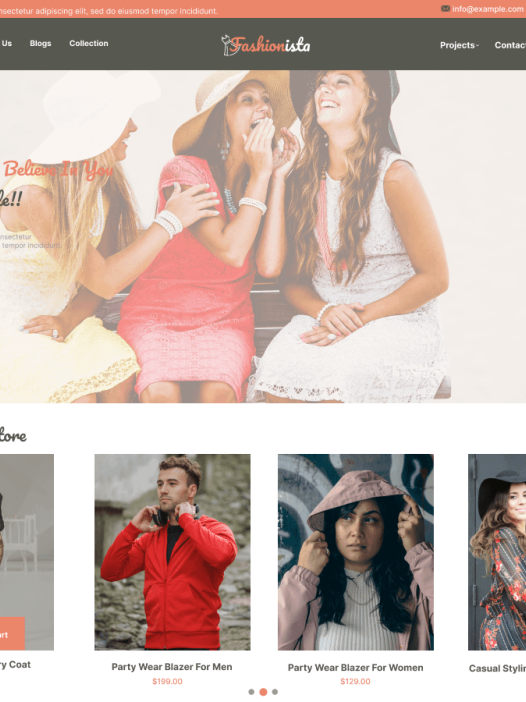 FSE Fashion Designer WordPress 主题