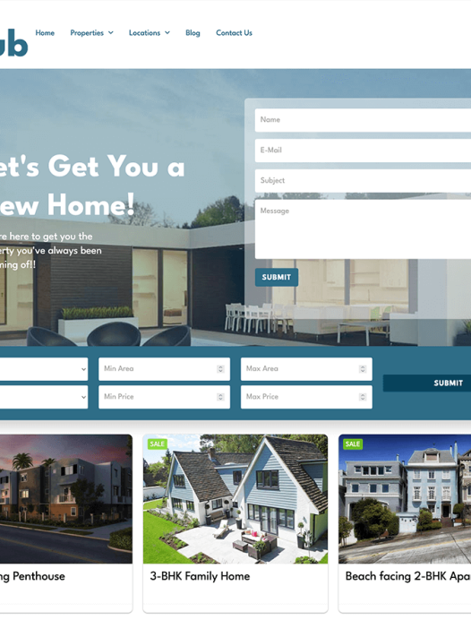 Property Hub WordPress 主题