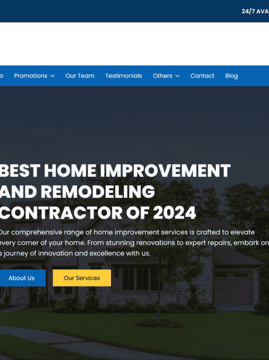 Home Improvement WordPress 主题