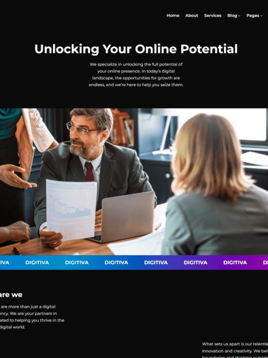 Digitiva WordPress 主题