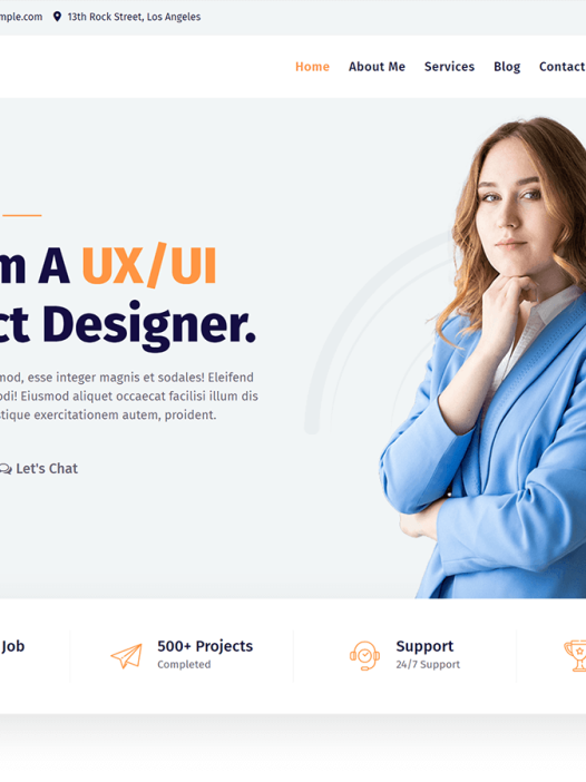 Bosa Portfolio Resume WordPress 主题
