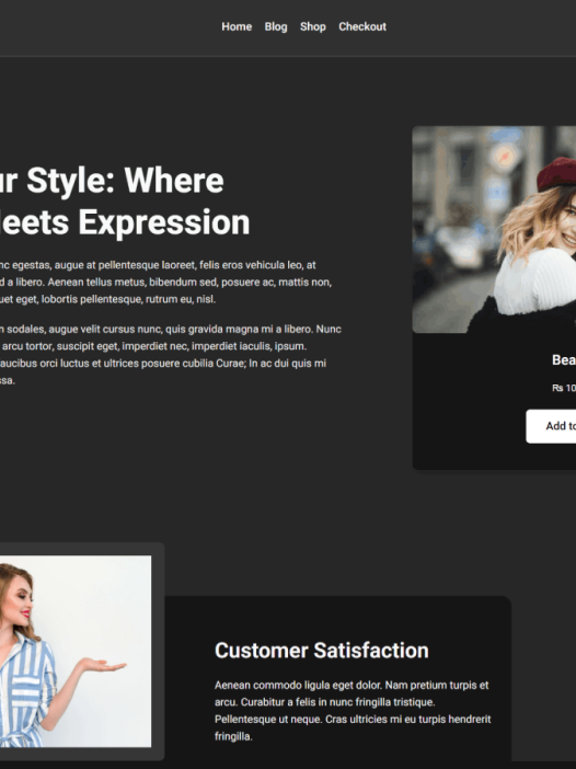 QuantumFashion WordPress 主题