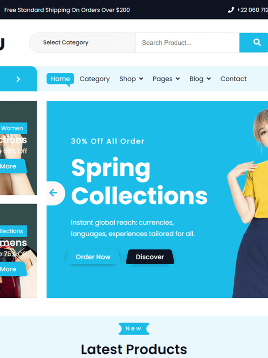 Shop2u WordPress 主题