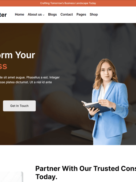 CorporateCrafter WordPress 主题