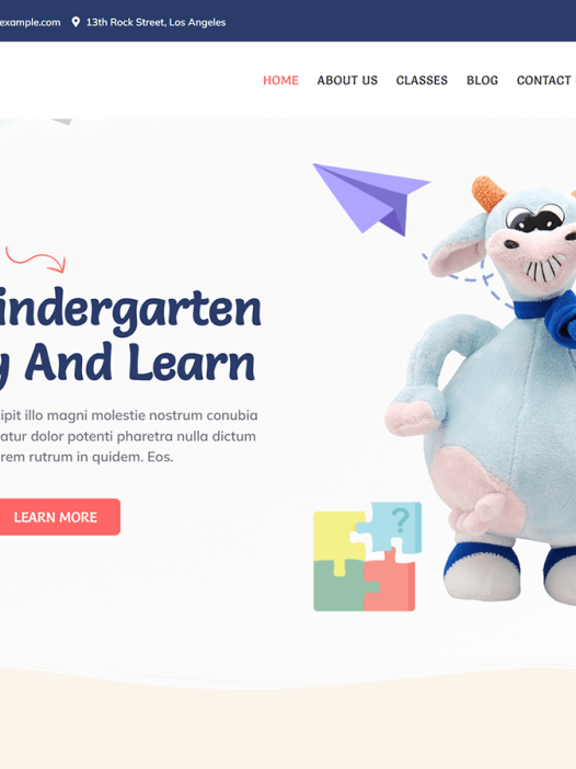 Bosa kindergarten WordPress 主题