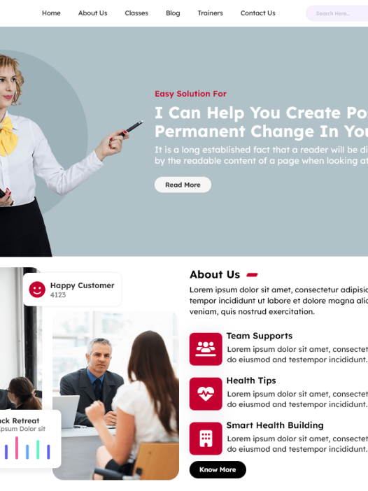 Expert Life Coach WordPress 主题