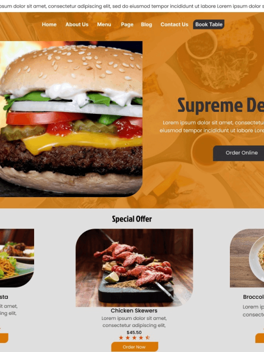 Cafe Eatery WordPress 主题