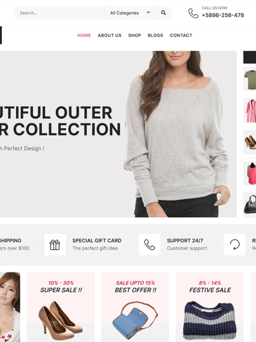 Shoppable Wardrobe WordPress 主题