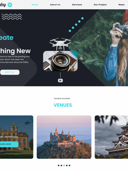 Videography Studio WordPress 主题