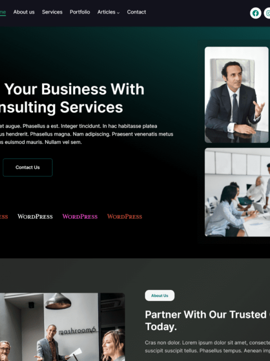 ConsultingWP WordPress 主题