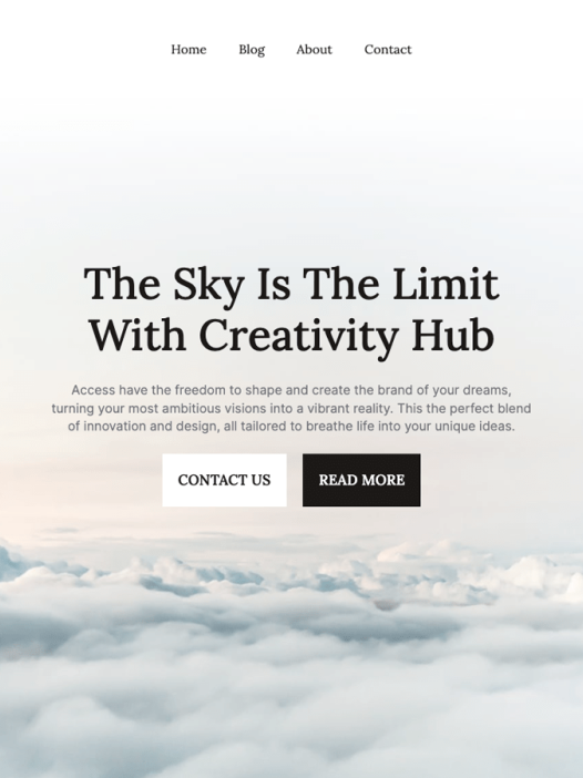 Creativity Hub WordPress 主题