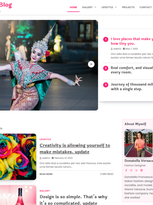 Fantastic Blog WordPress 主题