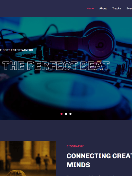 Rock Singer WordPress 主题