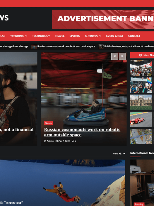 Reality News WordPress 主题