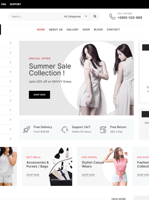 Hello Shoppable WordPress 主题