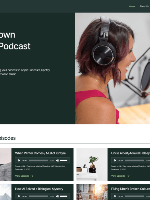 Podcastin WordPress 主题