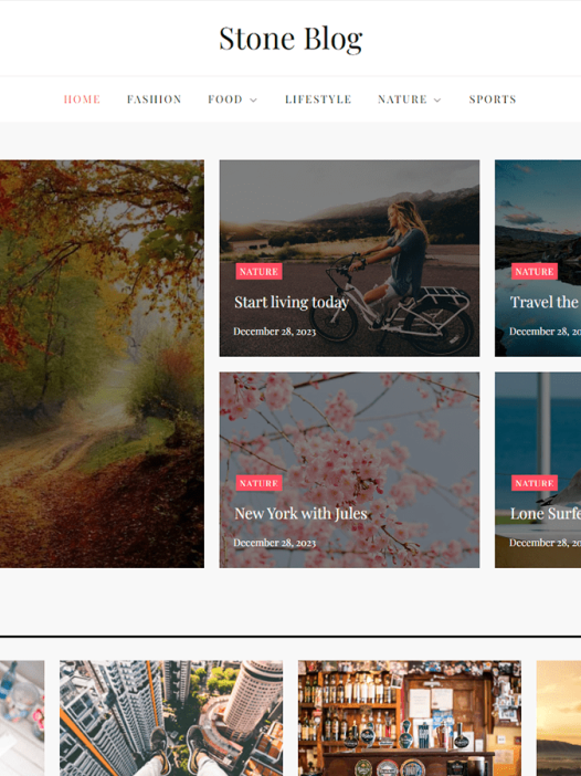 Stone Blog WordPress 主题