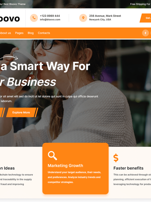 Bloovo WordPress 主题