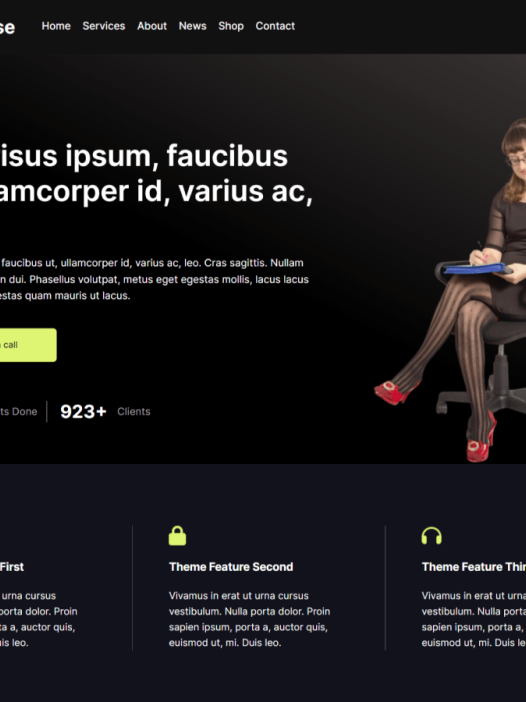 Sharkpulse WordPress 主题