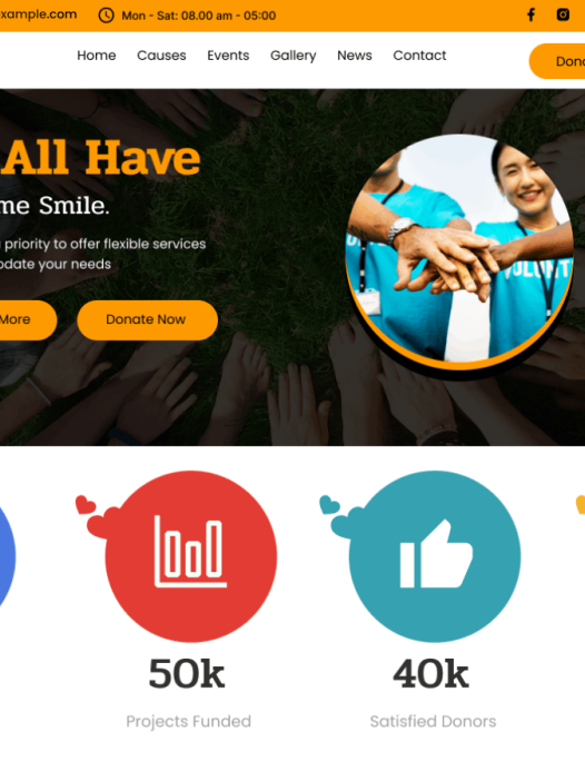 Classic Charity NGO WordPress 主题