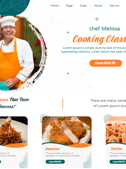 Cooking Master WordPress 主题