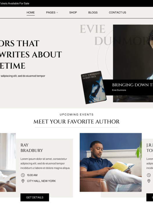 Novel Writer WordPress 主题