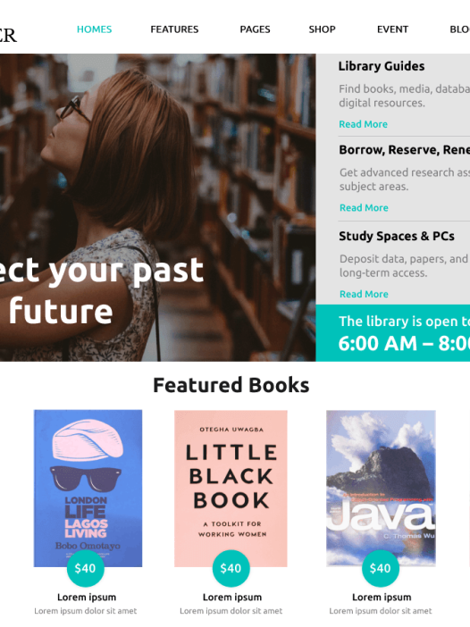 Bookseller Publication WordPress 主题