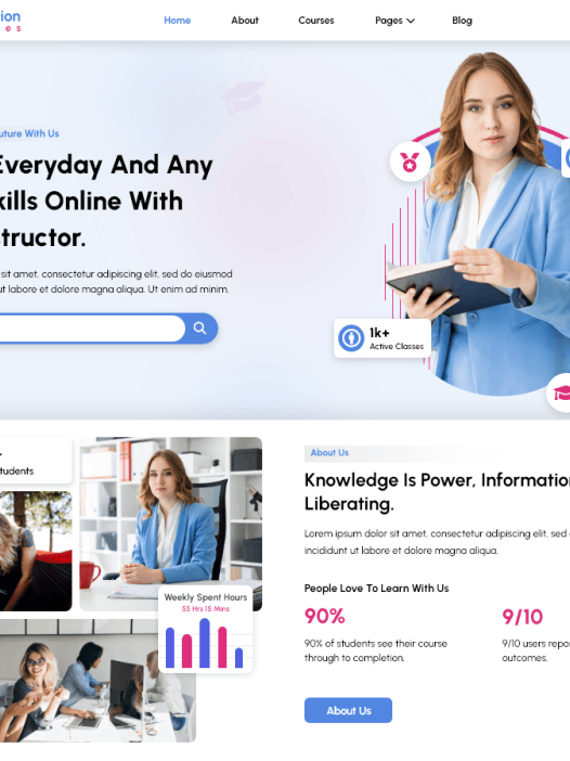FSE Education School WordPress 主题