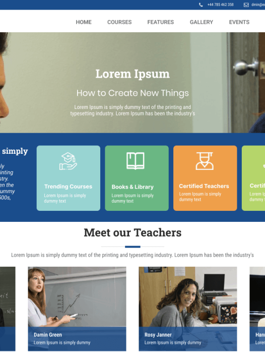 Education Reform WordPress 主题