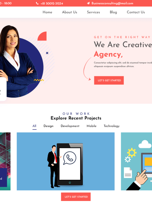 Unique Startup WordPress 主题