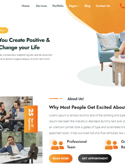 Life Coach Agency WordPress 主题