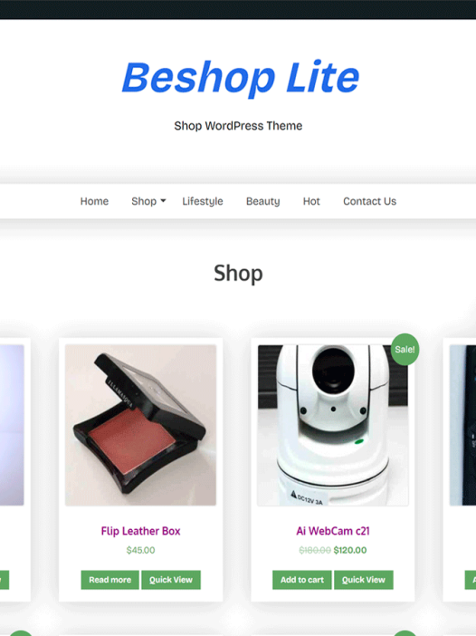 Beshop Lite WordPress 主题