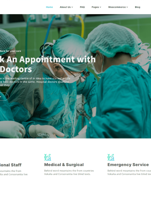 Medical Elementor WordPress 主题