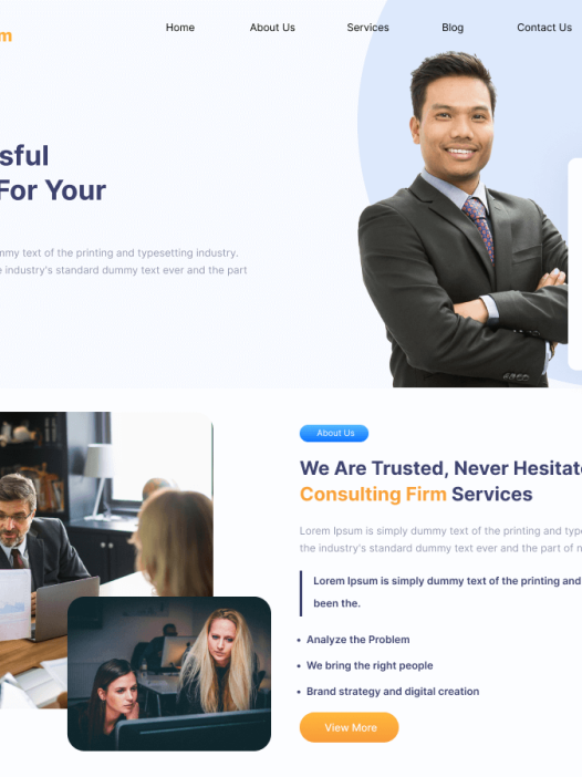Career Consultant WordPress 主题