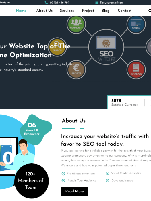 SEO Digital Agency WordPress 主题